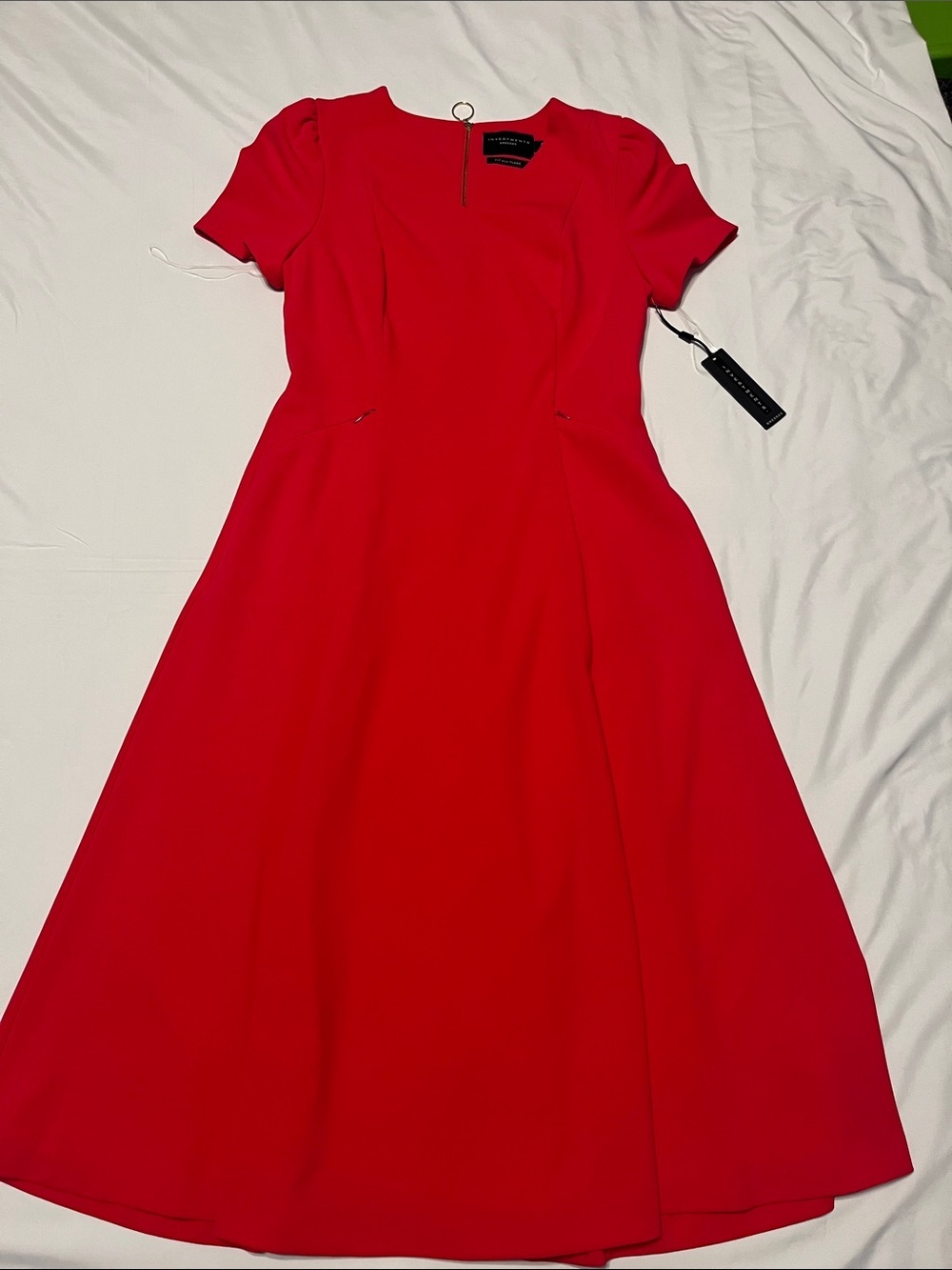 Investments Vibrant pink Midi Dress